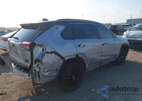 2022 Toyota Rav4 Hybrid Xse из США, поврежденный, VIN 2T3E6RFV7NW031633